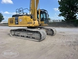 Used Komatsu Excavator in yard